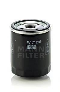Масляный фильтр MANN-FILTER W7126