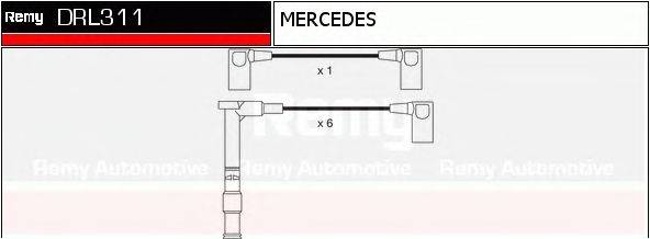 Комплект проводов зажигания DELCO REMY DRL311