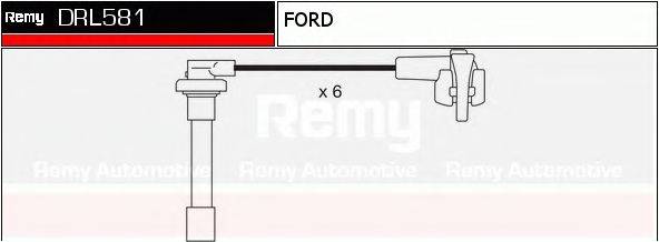 Комплект проводов зажигания DELCO REMY DRL581