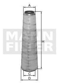 Фильтр добавочного воздуха MANN-FILTER CF10002
