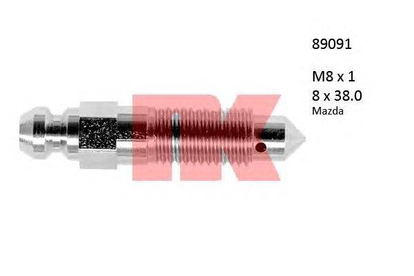 Болт воздушного клапана / вентиль NK 89091