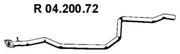 Труба выхлопного газа EBERSPÄCHER 04.200.72