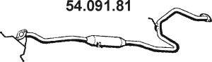 Средний глушитель выхлопных газов EBERSPÄCHER 54.091.81