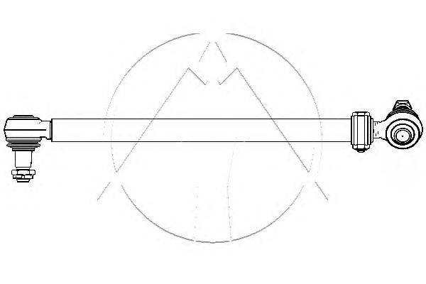 Поперечная рулевая тяга SIDEM 686432