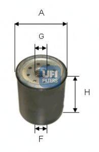 Топливный фильтр UFI 2433100