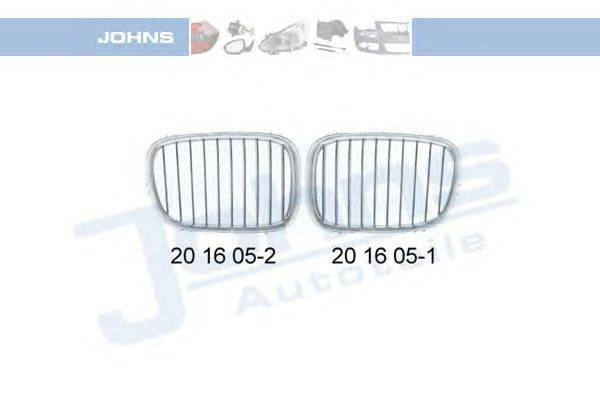 Решетка радиатора JOHNS 20 16 05-2
