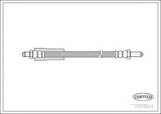 Тормозной шланг ROULUNDS RUBBER 73317