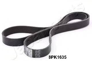 Поликлиновой ремень JAPANPARTS DV-8PK1635