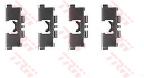 Комплектующие, колодки дискового тормоза TRW PFK226