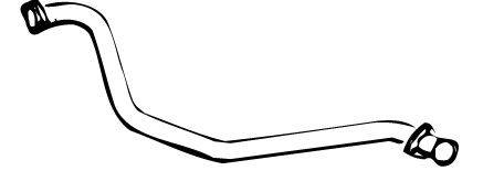 Труба выхлопного газа WALKER 09184