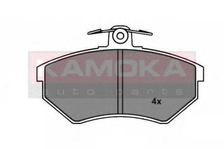Комплект тормозных колодок, дисковый тормоз KAMOKA 1011550BQ