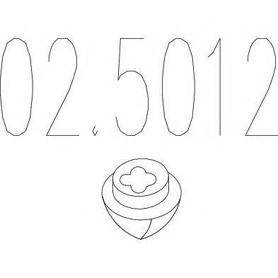 Буфер, глушитель MTS 02.5012