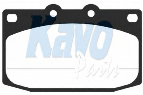Комплект тормозных колодок, дисковый тормоз KAVO PARTS BP-4530