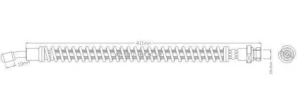 Тормозной шланг REMKAFLEX 2793