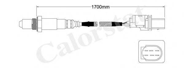 Лямбда-зонд WALKER 25025028