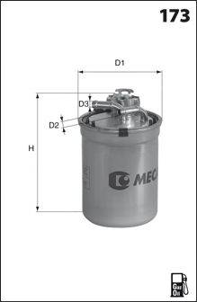 Топливный фильтр MECAFILTER ELG5330