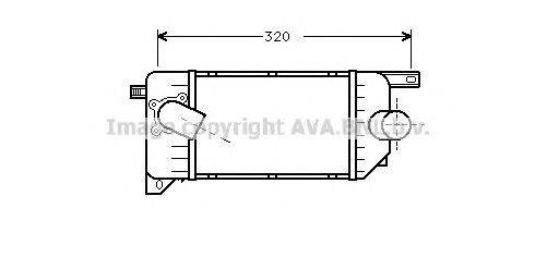 Интеркулер AVA QUALITY COOLING FD4214