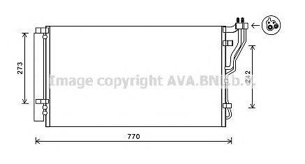 Конденсатор, кондиционер AVA QUALITY COOLING HY5246