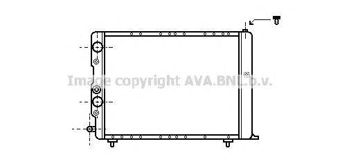 Радиатор, охлаждение двигателя AVA QUALITY COOLING LC2036