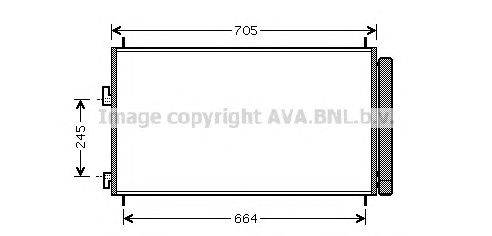 Конденсатор, кондиционер AVA QUALITY COOLING TOA5410