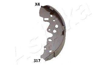 Комплект тормозных колодок ASHIKA 55-03-317
