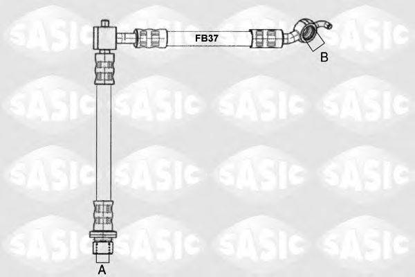 Тормозной шланг SASIC 6606092