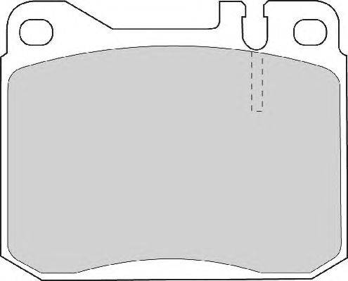 Комплект тормозных колодок, дисковый тормоз BERAL 29581