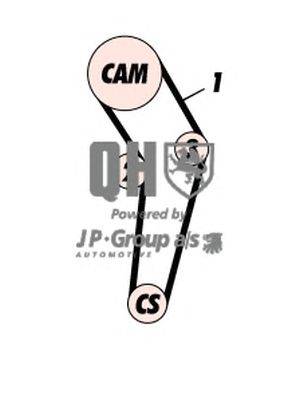 Комплект ремня ГРМ JP GROUP QBK286