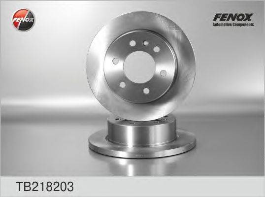 Тормозной диск FENOX TB218203