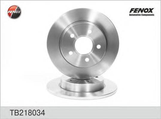 Тормозной диск FENOX TB218034