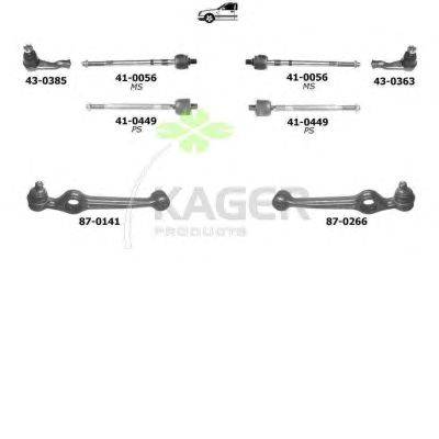 Подвеска колеса KAGER 800510