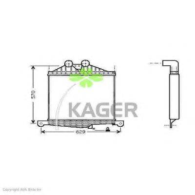 Интеркулер KAGER 314033