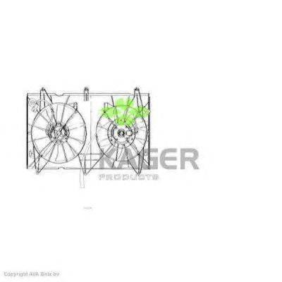 Вентилятор, охлаждение двигателя KAGER 32-2179