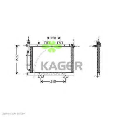 Конденсатор, кондиционер KAGER 945774