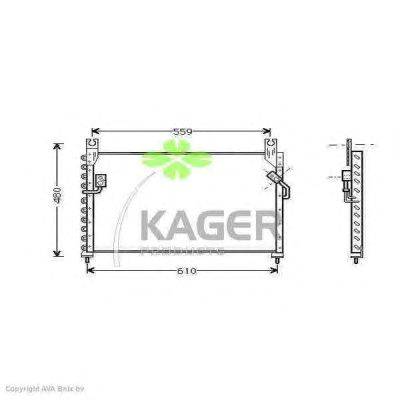 Конденсатор, кондиционер KAGER 94-6119