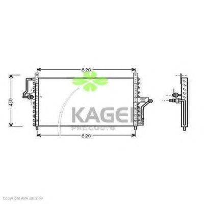 Конденсатор, кондиционер KAGER 94-6155