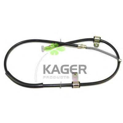 Трос, стояночная тормозная система KAGER 19-0975