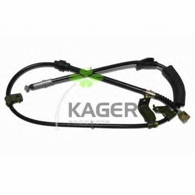 Трос, стояночная тормозная система KAGER 19-0685