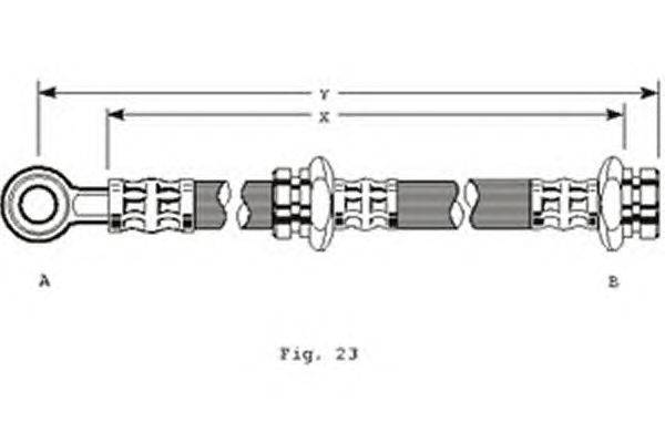 Тормозной шланг GIRLING 9004119