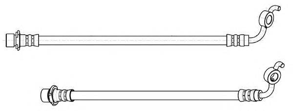 Тормозной шланг KAWE 512996