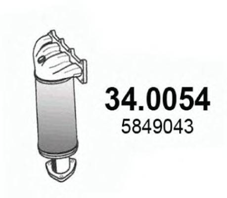 Катализатор ASSO 34.0054