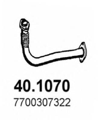 Труба выхлопного газа ASSO 40.1070