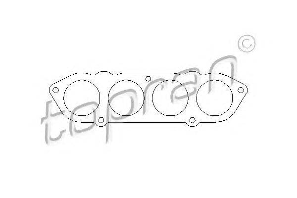 Прокладка, впускной коллектор TOPRAN 110373