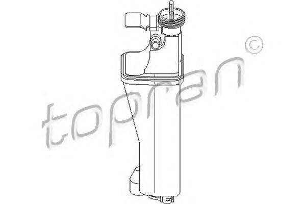 Компенсационный бак, охлаждающая жидкость TOPRAN 501195