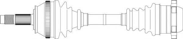 Приводной вал GENERAL RICAMBI FI3163