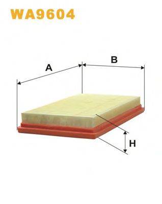 Воздушный фильтр WIX FILTERS WA9604