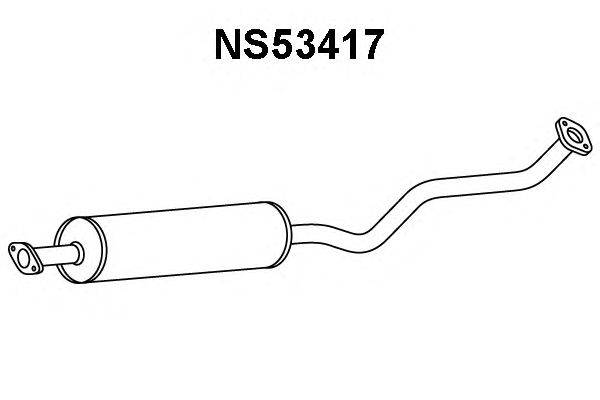 Предглушитель выхлопных газов VENEPORTE NS53417