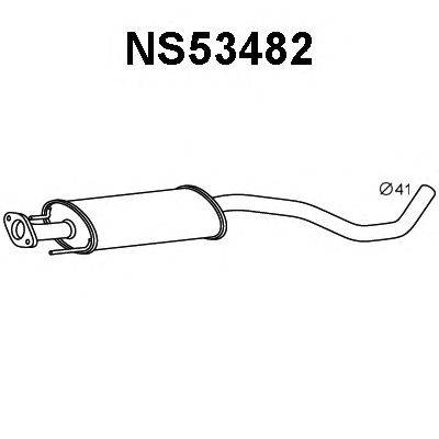 Предглушитель выхлопных газов VENEPORTE NS53482