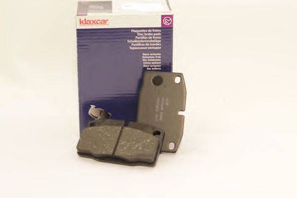 Комплект тормозных колодок, дисковый тормоз KLAXCAR FRANCE 24566