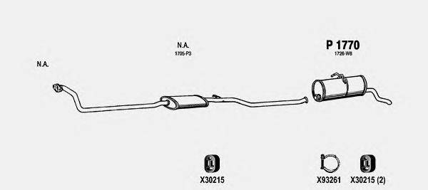 Система выпуска ОГ FENNO CI207